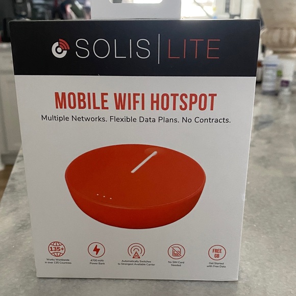 Lite Mobile WiFi Hotspot - Orange - Picture 1 of 6